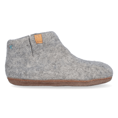 Mula Wolvilt Sloffen Marbled Light Grey