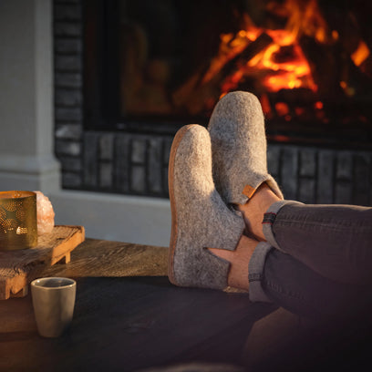 Mula Wolvilt Sloffen Marbled Brown