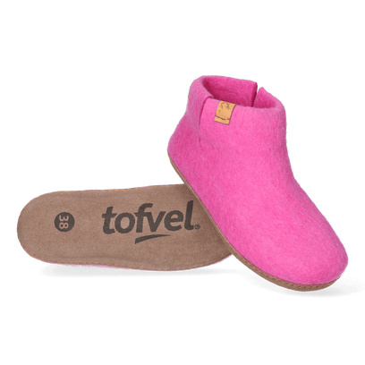 Mula Wolvilt Sloffen Pink