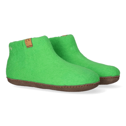 Mula Wolvilt Sloffen Spring Green