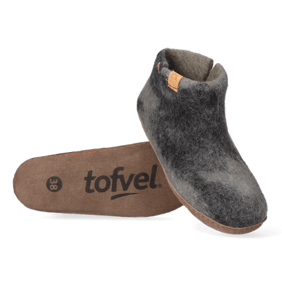 Mula Lungta Wolvilt Sloffen Black/Grey