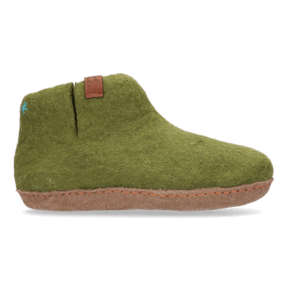 Mula Wolvilt Sloffen Olive Green