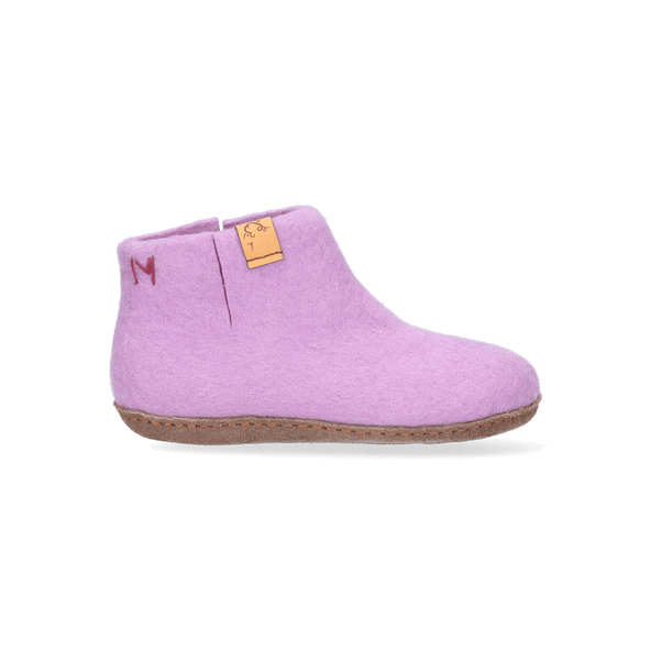 Luna Kids Wolvilt Sloffen Lilac